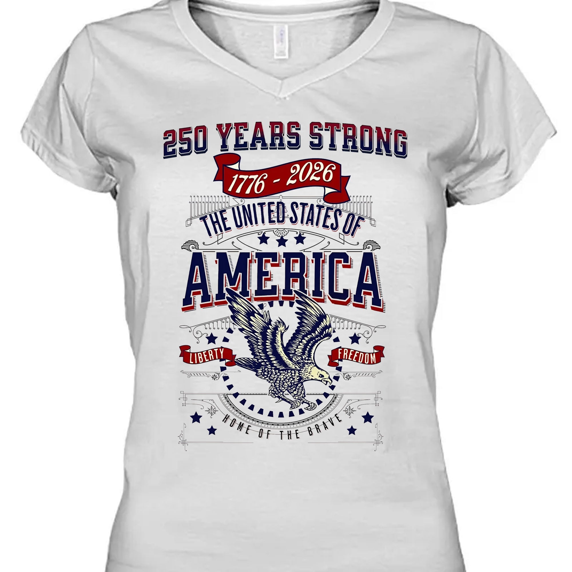 250 Years Strong USA Shirt | Happy 250th Birthday USA Shirt | America 250th Anniversary Tee | Independence Day T-Shirt 682535