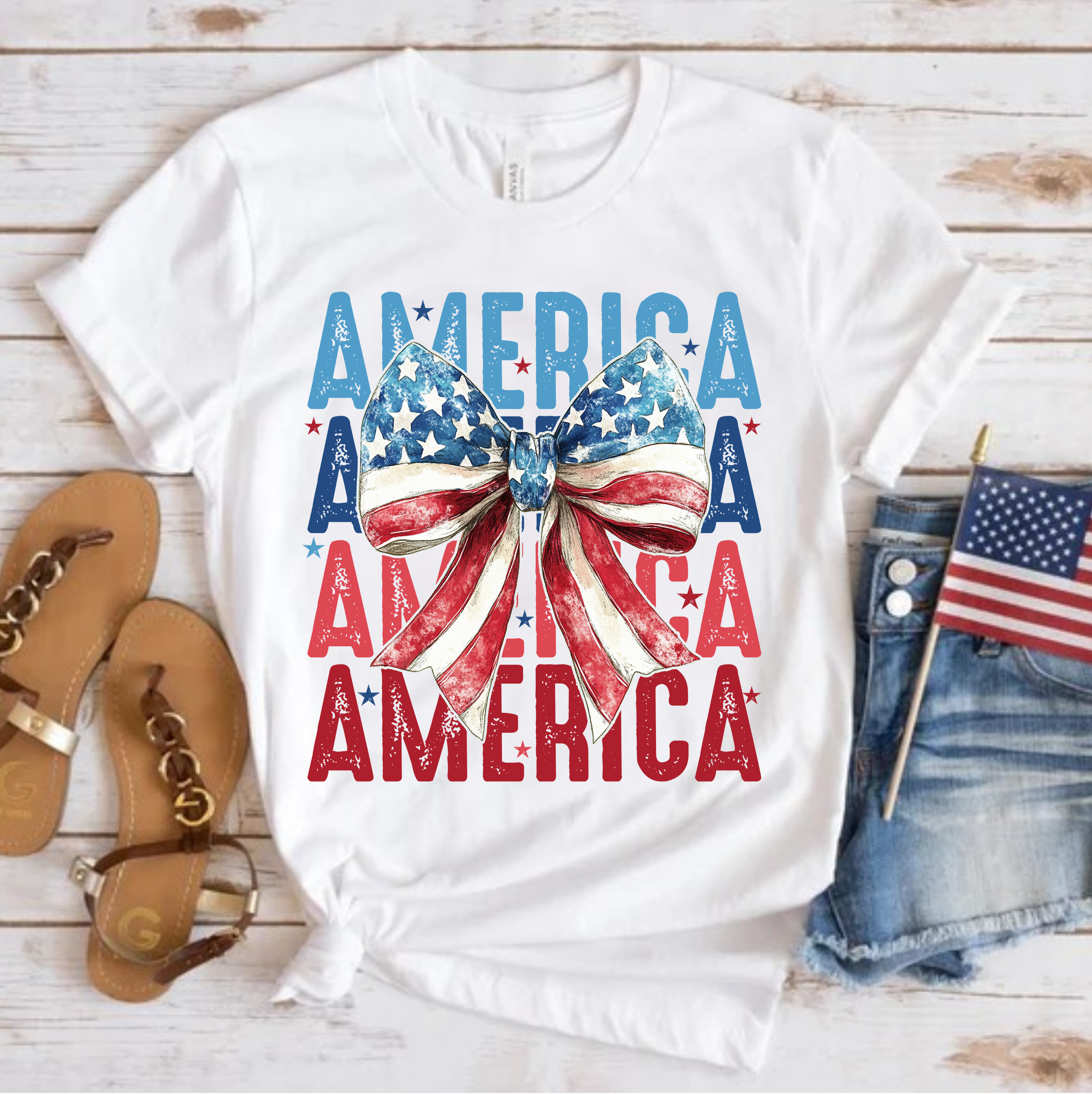 America, America, America, America T-Shirt