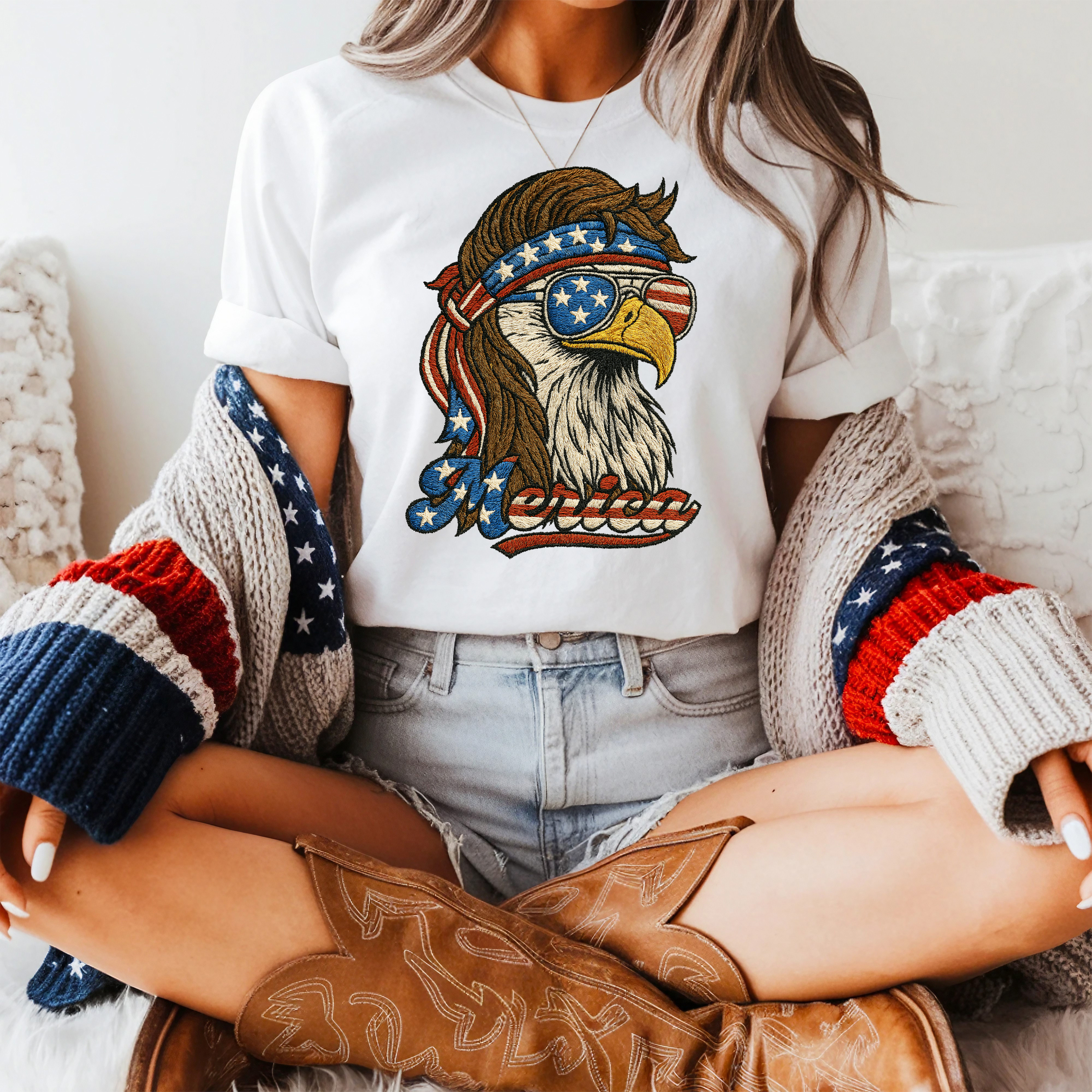 'Merica Bald Eagle T-Shirt