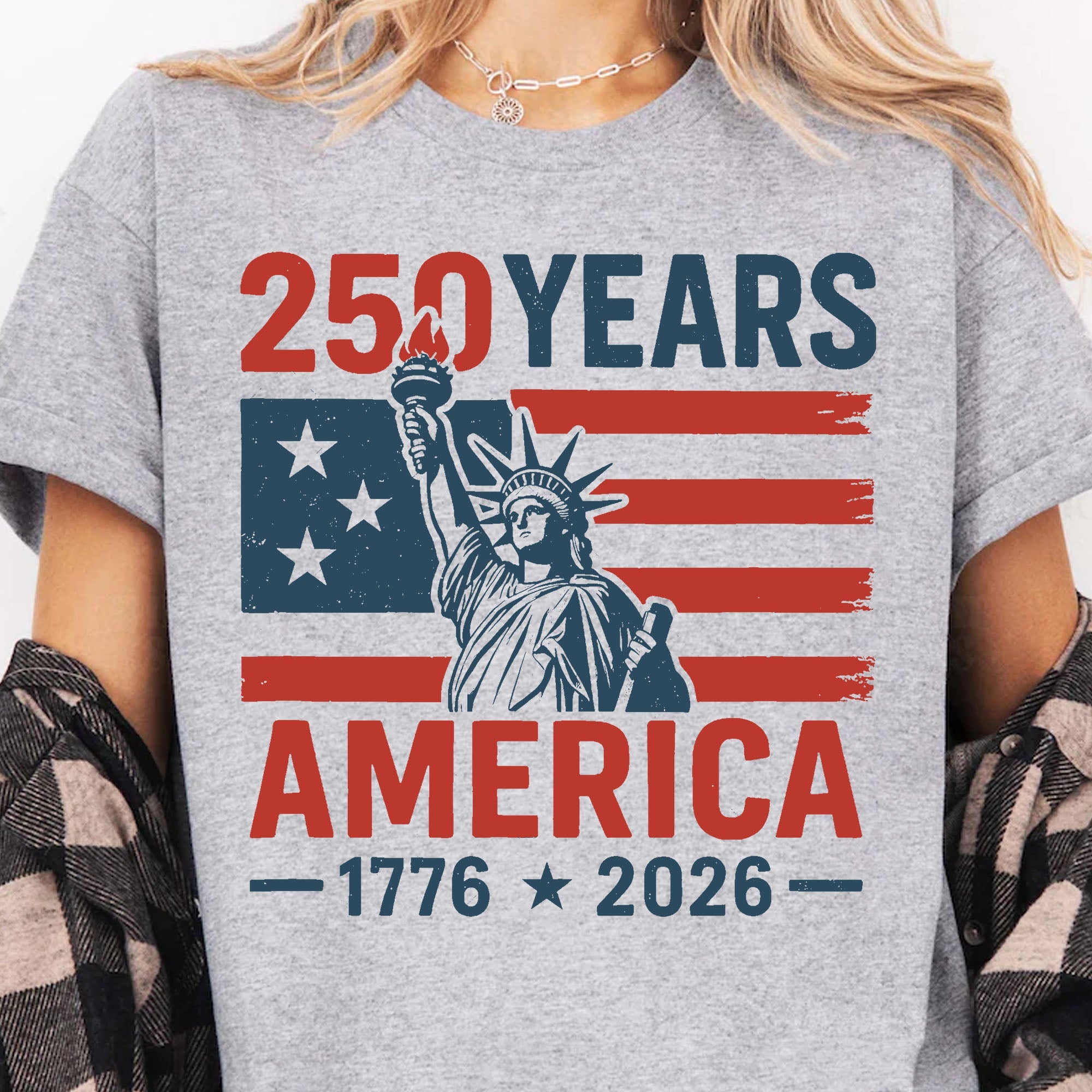 250 Years USA 1776-2026 Shirt | Happy 250th Birthday USA Shirt | America 250th Anniversary Tee | Independence Day T-Shirt 682492