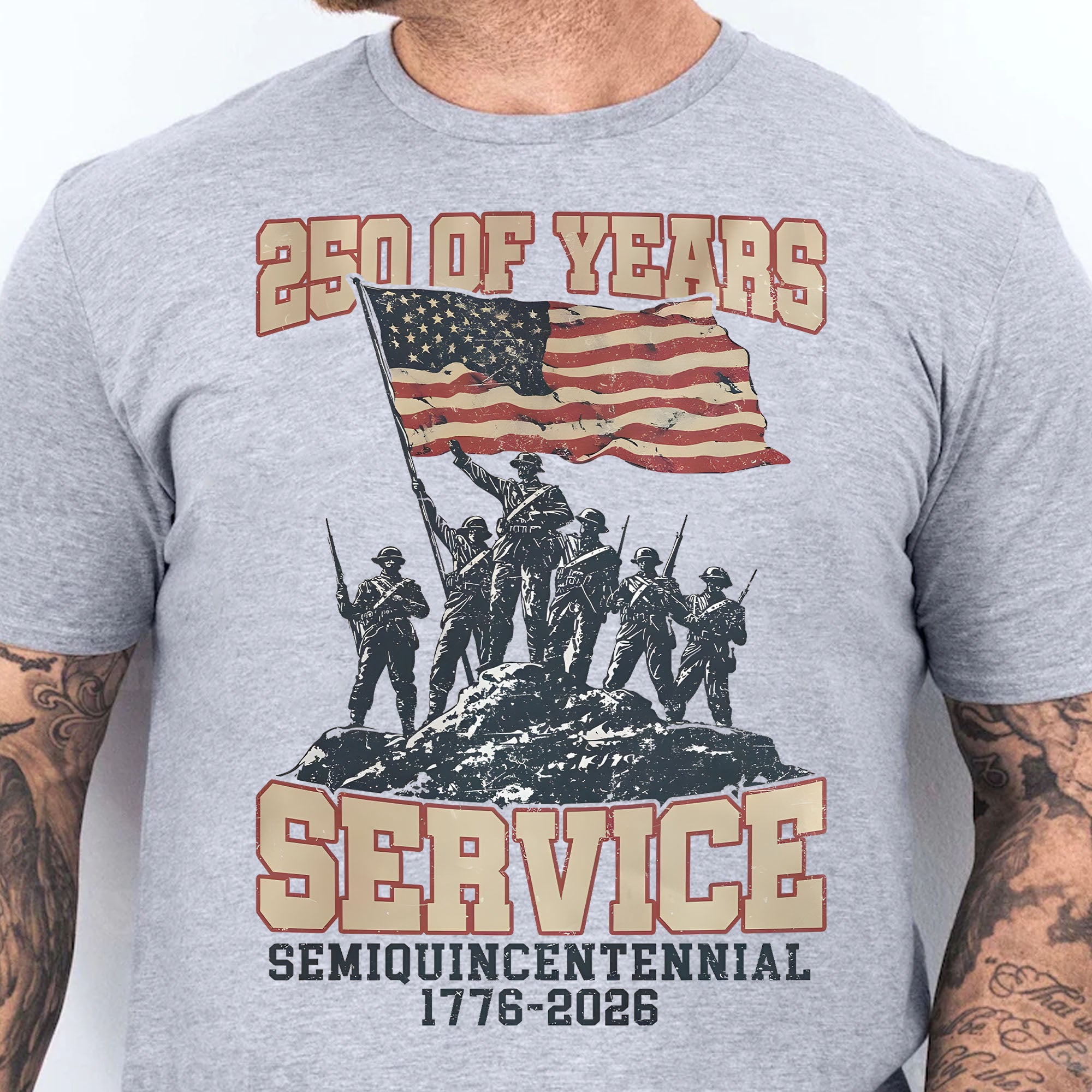 250 Years Of Service Shirt | Happy 250th Birthday USA Shirt | America 250th Anniversary Tee | Independence Day T-Shirt 682562