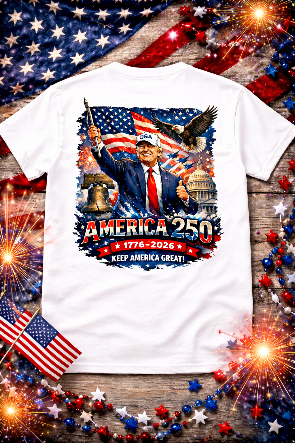 America 250 Patriot Tee Shirt