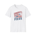 America Land of the Free Patriotic T-Shirt