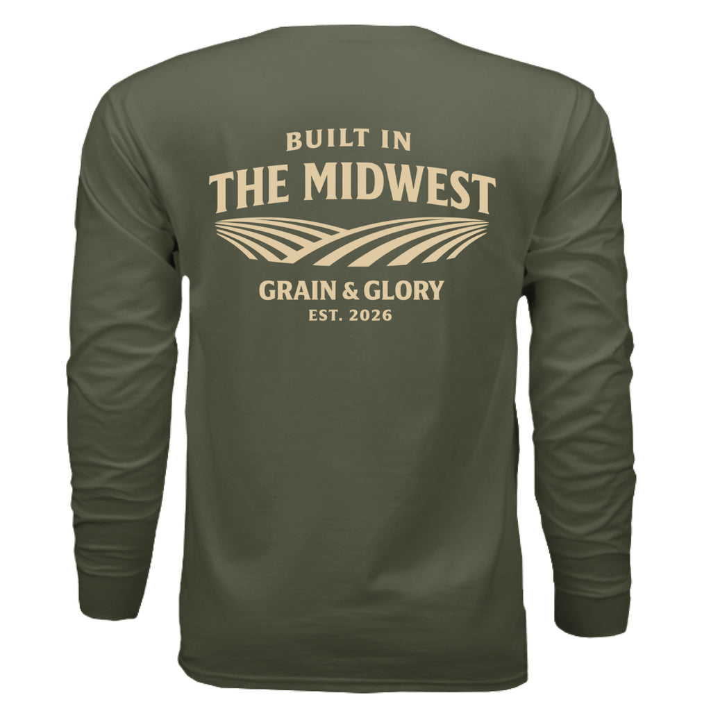 MILITARY GREEN - BACK