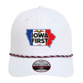 White/ Navy/ White/ Red - FRONT