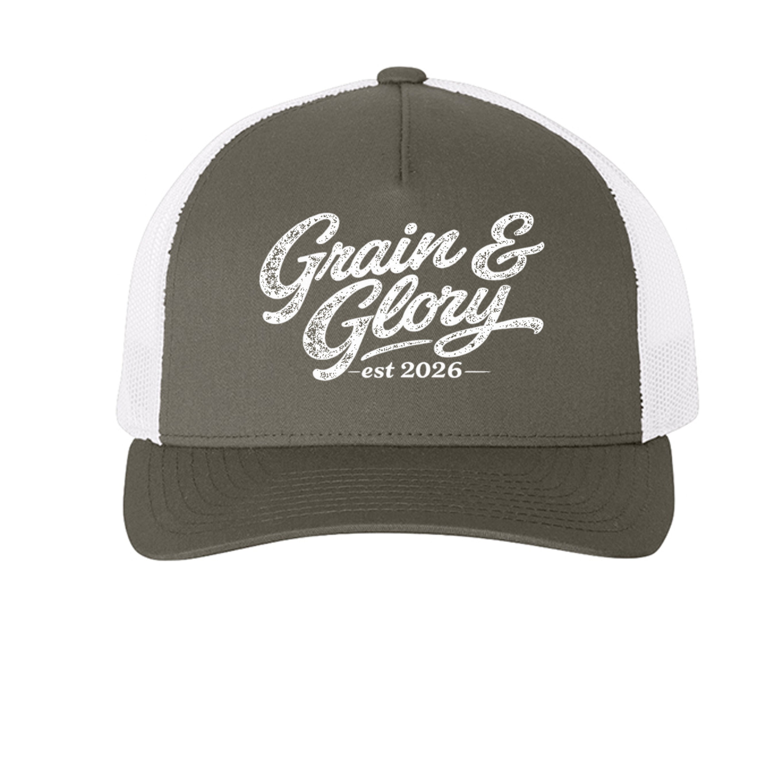 Charcoal/ White - 6506 - FRONT