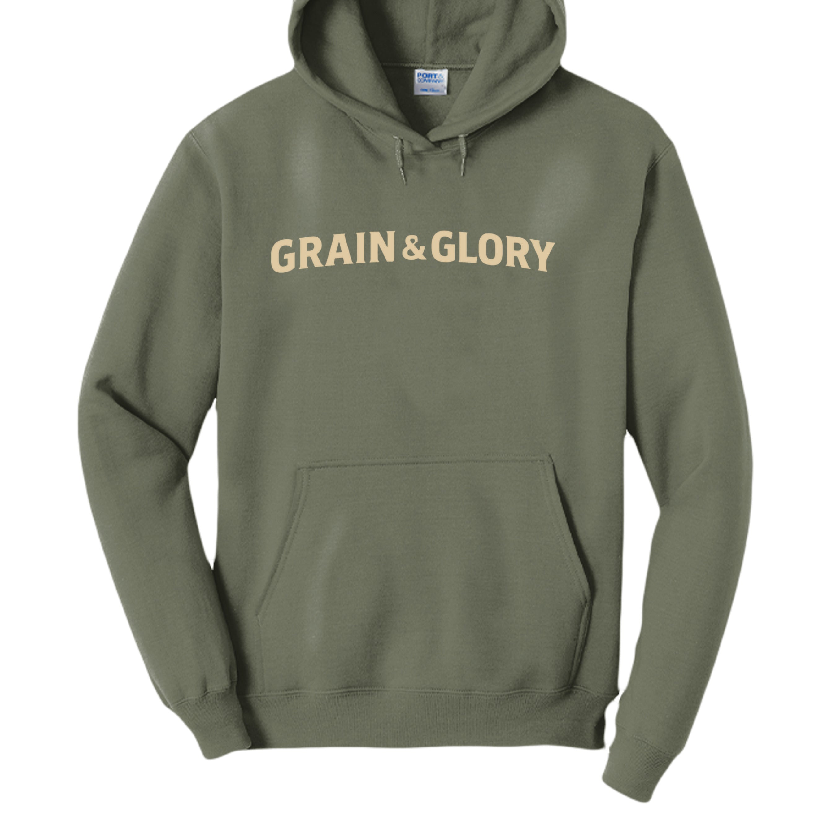 Olive Drab Green Heather - PC78H - FRONT